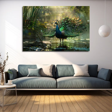 Peacock Canvas